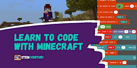 Learn to code with Minecraft - Summer 2022 online course
