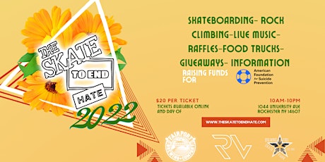 The Skate to End Hate 2022 tickets