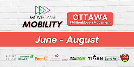 MoveCamp Mobility Sessions Ottawa - Britannia tickets