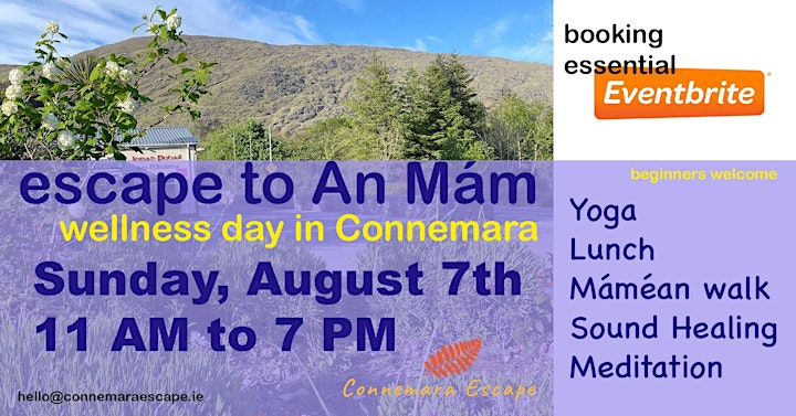 August Wellness Day in Maum, Connemara image