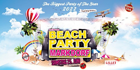 Lemon Beach-Party Markdorf by: 1210 MUSIK ( SA 25.06 ) Tickets