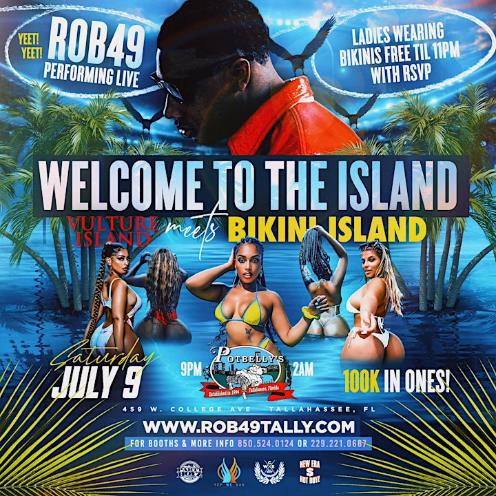 WELCOME TO THE ISLAND: ROB49 PERFORMING LIVE! image