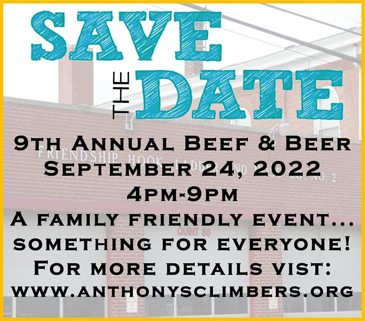 Anthony's Climbers 9th Annual Beef & Beer image