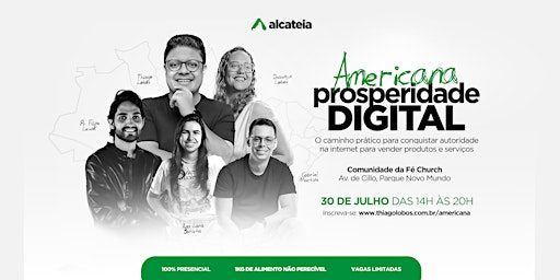 Imagem principal de Imersão Prosperidade Digital em Americana/SP