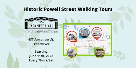 Historic Powell Street walking tours