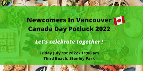 Newcomers In Vancouver Canada Day Potluck 2022 tickets