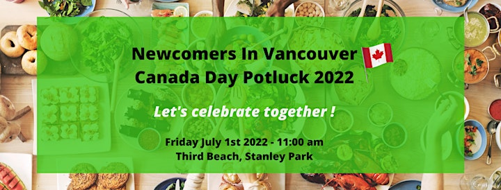 Newcomers In Vancouver Canada Day Potluck 2022 image