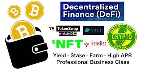 Decentralized Finance - Yield-Stake-Farm Crypto for HUGE APR % returns primary image