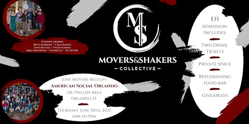 American Social | Movers & Shakers' June Meetup