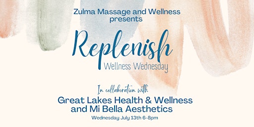 Replenish Wellness Wednesday | Womens Event at Great Lakes Health