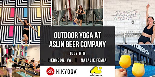 Outdoor Yoga at Aslin Beer Company with Hikyoga DC