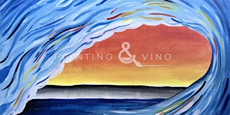 ‘Sunset Wave’ Downtown Paint and Sip Event tickets