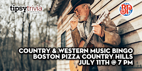 Country & Western Music Bingo - July 11th 7:00pm - BP's Country Hills tickets