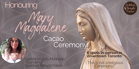 Honouring Mary Magdalene Cacao Ceremony tickets