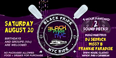 Black Pride NYC Ride tickets
