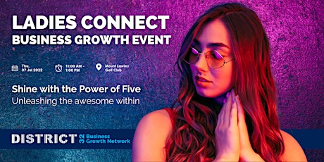 District32 Ladies Connect Business Growth Event - Perth - Thu 07 Jul tickets