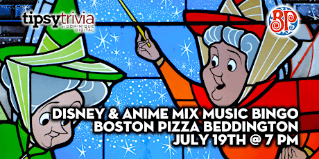 Disney & Anime Mix Music Bingo - July 19th 7:00pm - BP's Beddington tickets