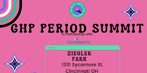 Girls Health Period -Period Summit in Partnership with Caresource