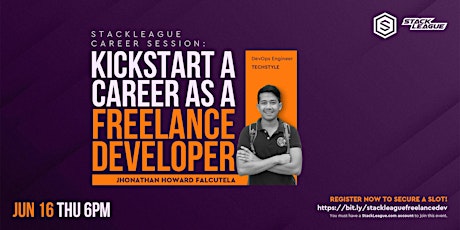 StackLeague Career Session: Kickstart A Career As A Freelance Developer