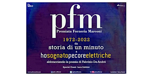 PFM-Premiata Forneria Marconi in “1972-2021”