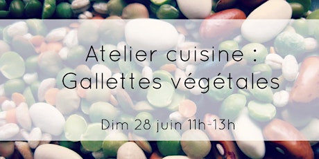 Atelier cuisine végé : Galettes végétales (veggie burgers)