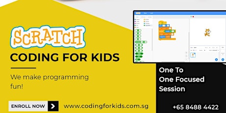 Scratch Coding Course for Kids Singapore - We make programming fun! tickets