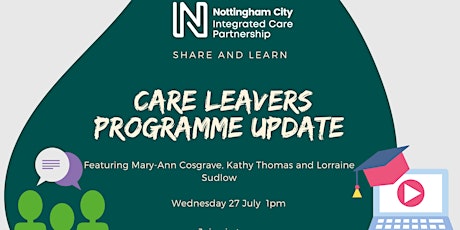 Find out about our Care Leavers programme tickets