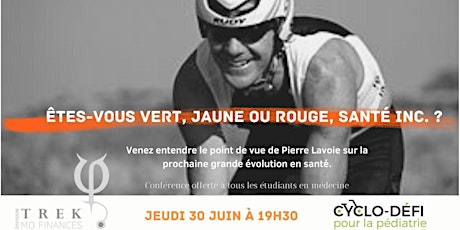 Conférence de Pierre Lavoie  | Cyclo-défi
