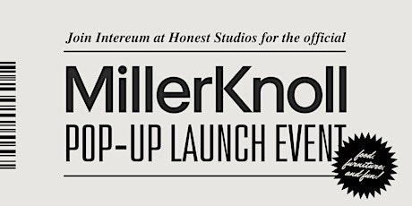 MillerKnoll Launch Pop-Up Event tickets