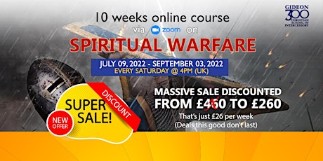 Hauptbild für Online Teaching on Spiritual Warfare