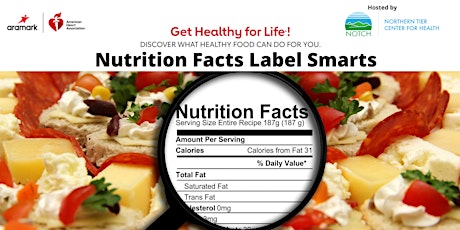 Nutrition Facts Label Smarts, A Healthy for Life® Experience billets