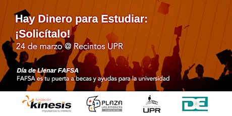 Imagen principal de Día Nacional de Llenar FAFSA @ UPR- Escoge el Recinto