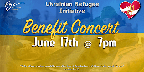 Ukrainian Refugee Benefit Concert