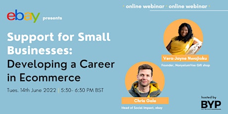 Support for Small Businesses -  Developing a Career in Ecommerce