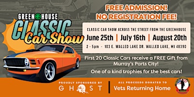 Greenhouse Classic Car Show