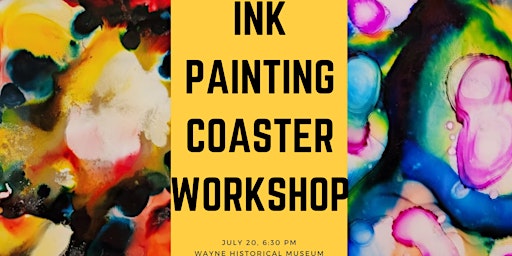Ink Painting Coaster Workshop