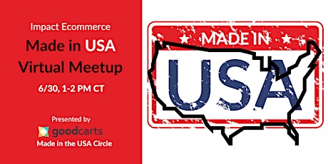 Made in USA Virtual Meetup Tickets