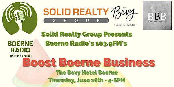 June 2022 Boost Boerne Business Networking Event
