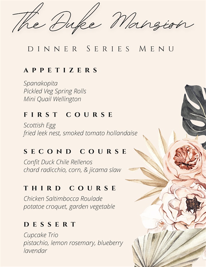 The Duke Mansion Dinner Series image