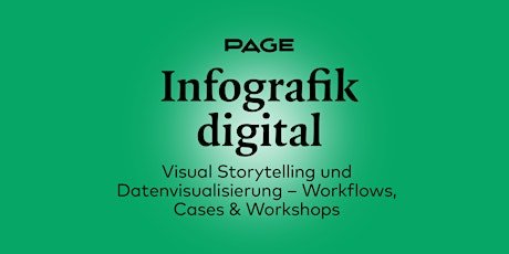 PAGE Webinar & Workshop »Infografik digital« Tickets