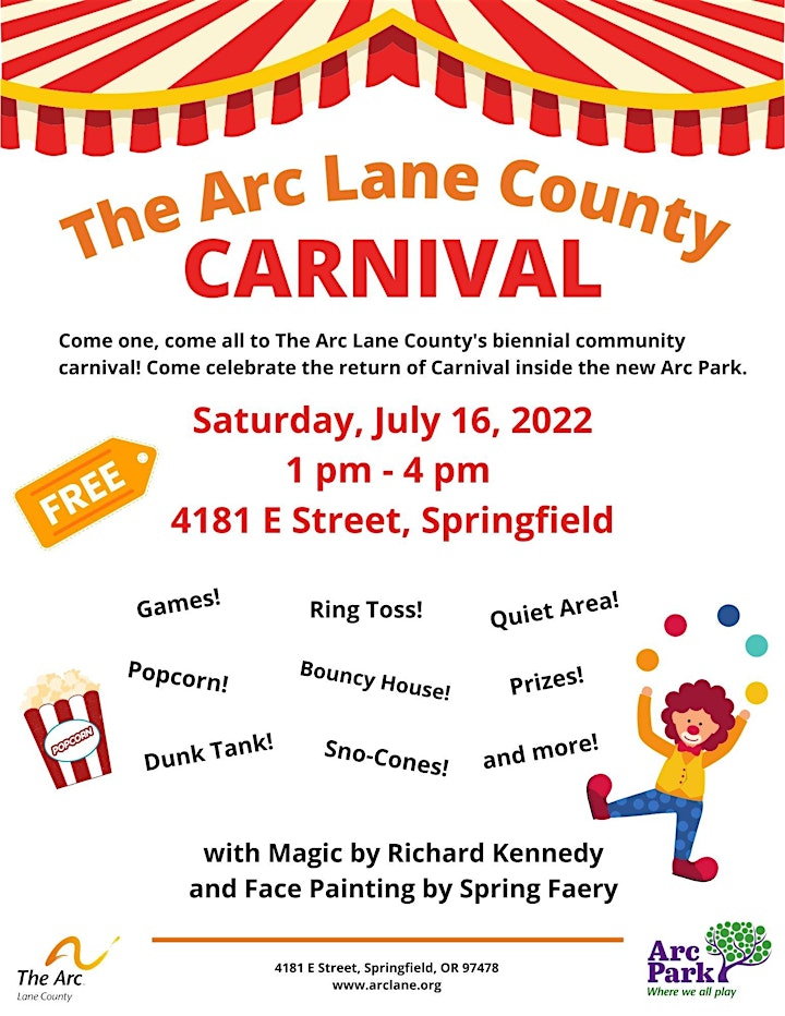 The Arc Lane County Carnival image