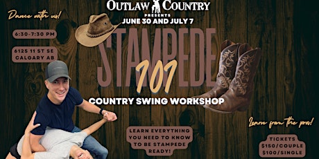 Stampede 101 Country Swing Workshop tickets
