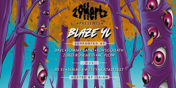 29Hertz - BLAZEYL - UNDERGROUND FREQUENCY (Alternative Hip Hop/Rnb Event)