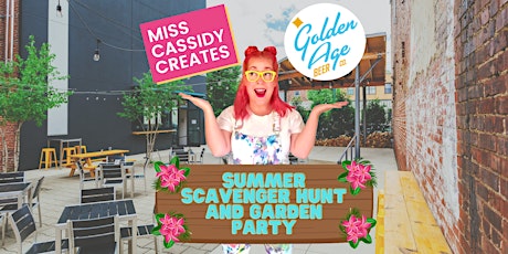 Miss Cassidy Creates at Golden Age Beer Company: Summer Scavenger Hunt tickets