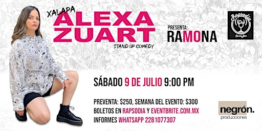 Alexa Zuart | Stand Up Comedy | Xalapa