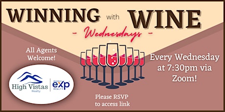 Winning with Wine Wednesdays tickets