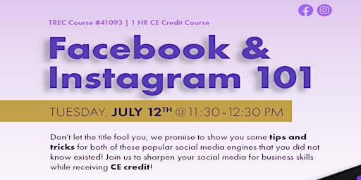 Social Media CE Course - Triton Group Lunch & Learn