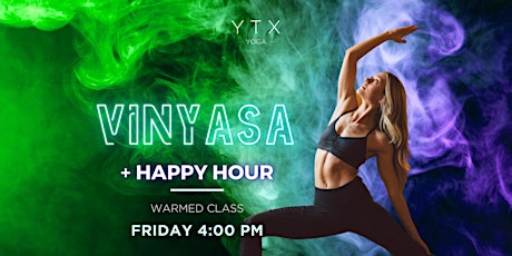 Vinyasa Yoga + Happy Hour tickets