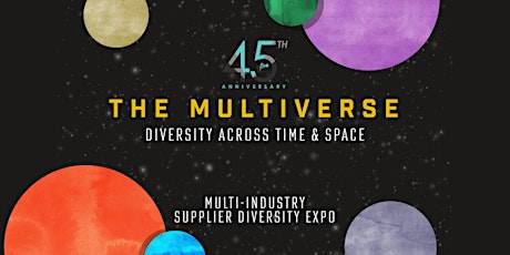 Primaire afbeelding van Multi-Industry Supplier Diversity Expo: The Multiverse