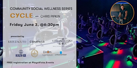 CYCLE with Chris P | Community Social Wellness Series